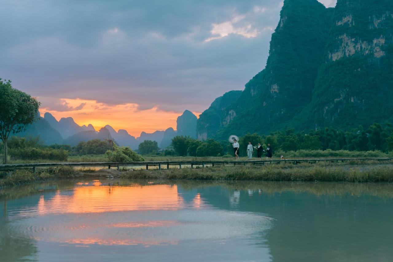 Yangshuo Zen Garden Resort - Yulong River Exterior foto